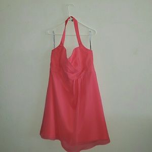 Alfred Angelo - vibrant pink dress